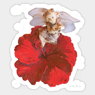 Garden Angel Sticker